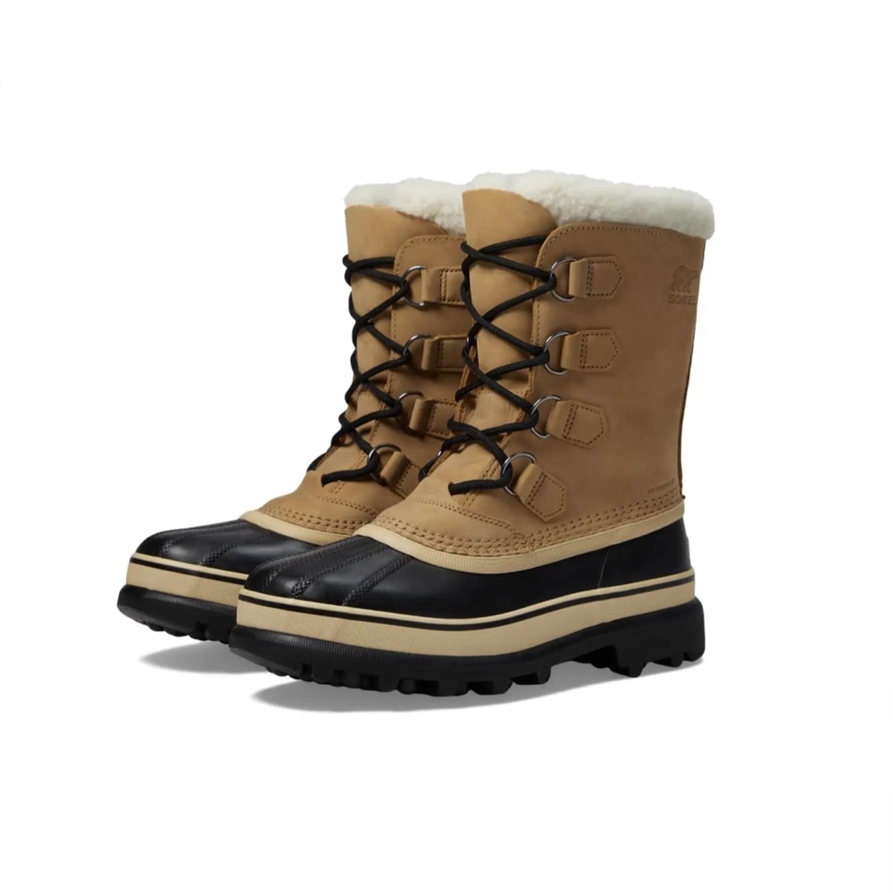 Sorel Caribou Waterproof Boots. Tan. Great condition. Only worn a few times.